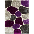 Tufted Carpet Purple & Grey Area Rug